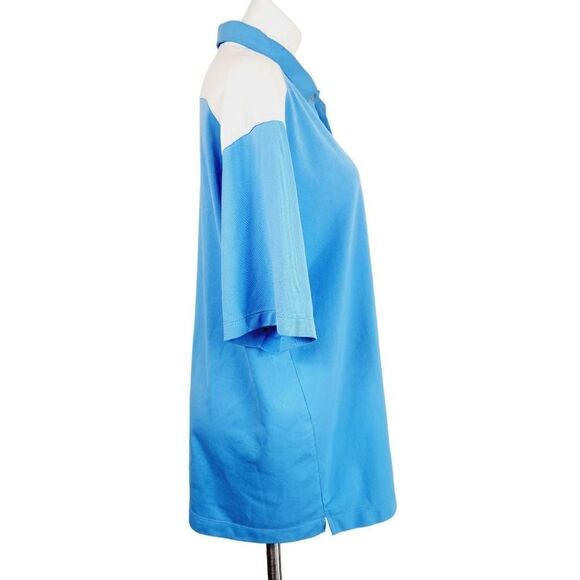 Nike Golf Camelback fitdry polo blue white Size XL - Picture 4 of 6